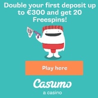 Casumo sign up bonus